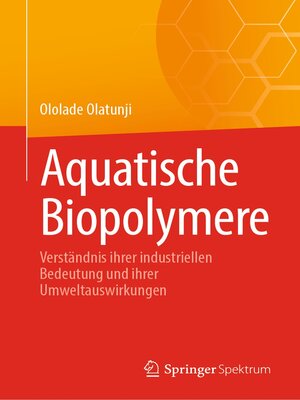 cover image of Aquatische Biopolymere